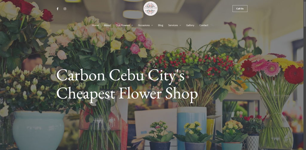 flower bar cebu ecommerce client - seo lucena